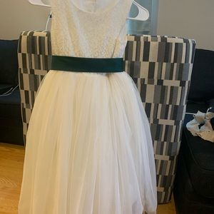 David Bridal flower girls dress. Worn once.